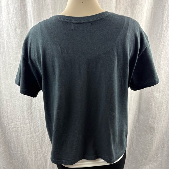 Anthropologie Girl Dangerous Tee COSMO CLUB FADED BLACK CLASSIC TEE M - Picture 5 of 9